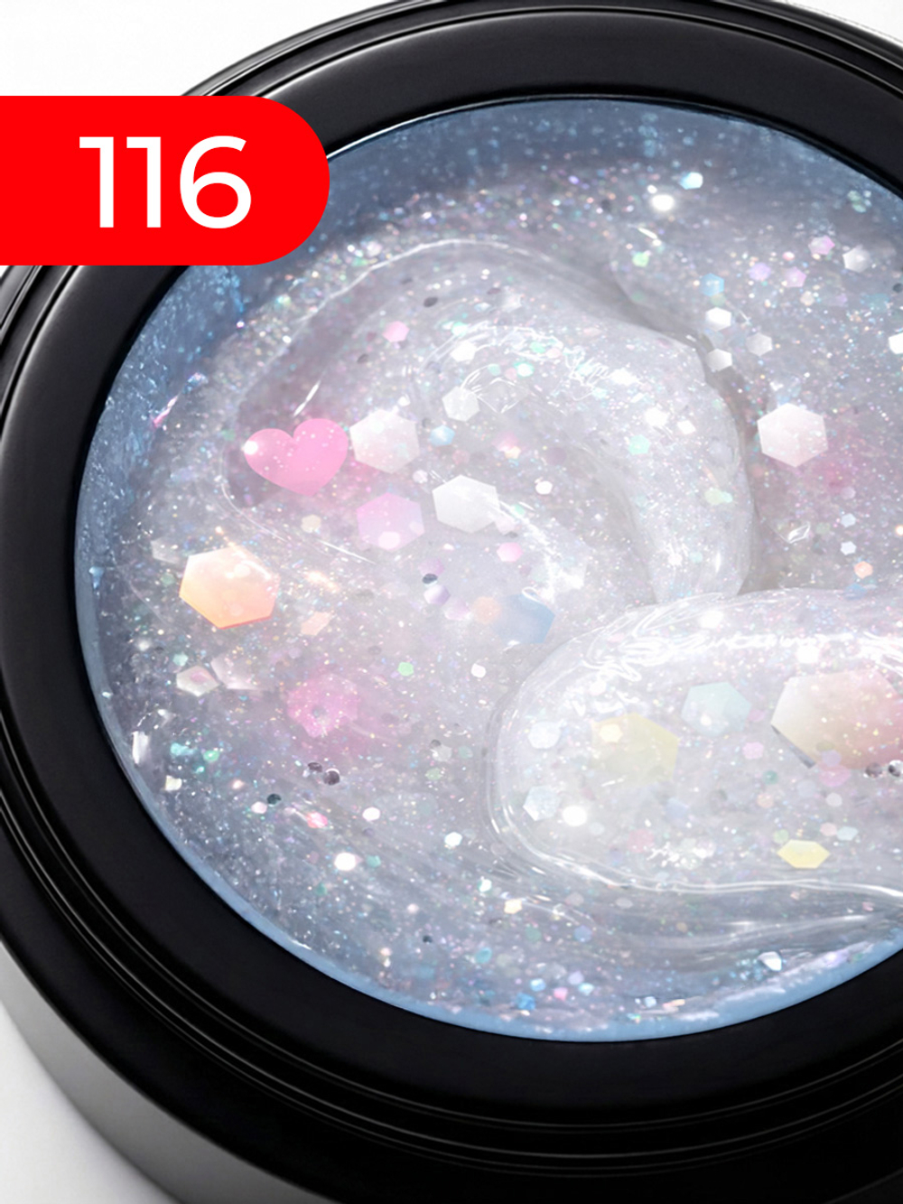 BSG Жёсткий гель для наращивания Konfityur НИЗКАЯ ВЯЗКОСТЬ №116 (13 г)