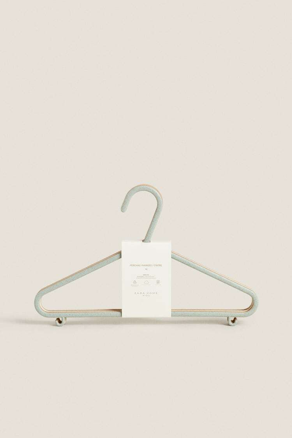 ZARA HOME ДЕТСКИЕ ВЕШАЛКИ (УПАКОВКА ИЗ 6 ШТУК), РАЗНОЦВЕТНЫЙ