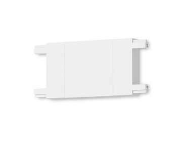 Коннектор прямой для накладного шинопровода GV1107 WH белый Magnetic Ultra Slim Ambrella