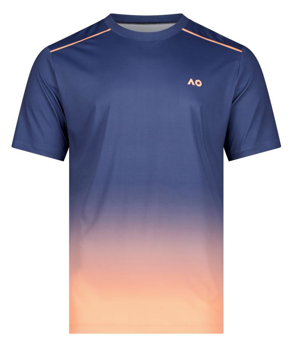 Футболка для мальчика теннисная Australian Open Kids Performance Tee - разноцветный