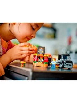 Конструктор LEGO City 60404 Бургерная на колесах