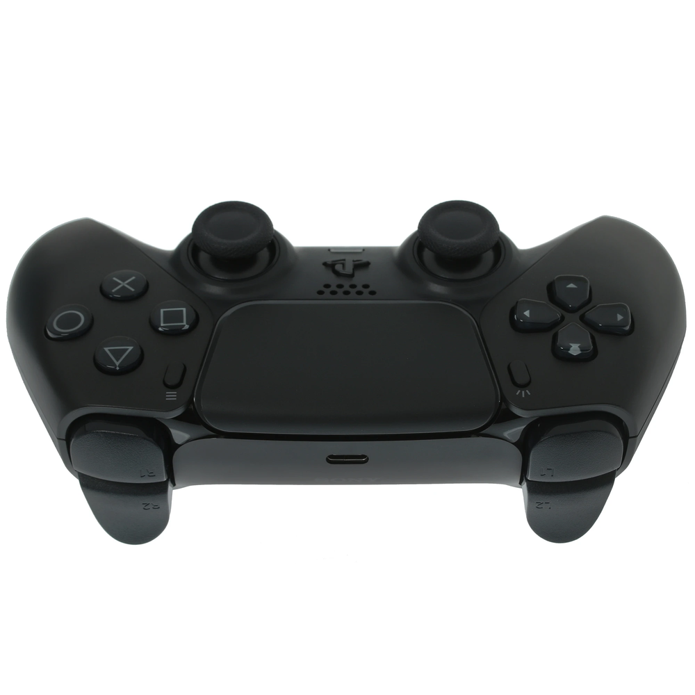 Геймпад беспроводной/проводной Sony PlayStation DualSense basic черный [для Android, iOS, PC, PlayStation 5, подключение - USB Type-C, Bluetooth, виброотдача, питание от USB, от аккумулятора]