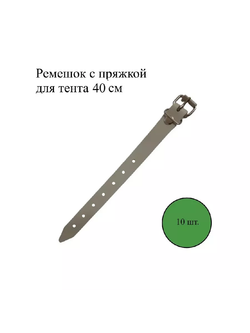 Ремешок с пряжкой для тентов 40 см, 10 шт