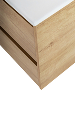 Тумба подвесная с раковиной BelBagno KRAFT 39-600/390-2C-SO-RNN