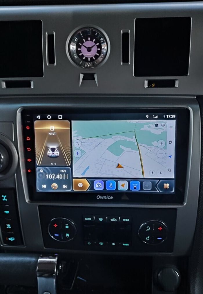 Магнитола для Hummer H2 2002-2009 - Kuberg EW-9298 QLed+2K, Android 13, Быстрейшая, CarPlay, 4G SIM-слот