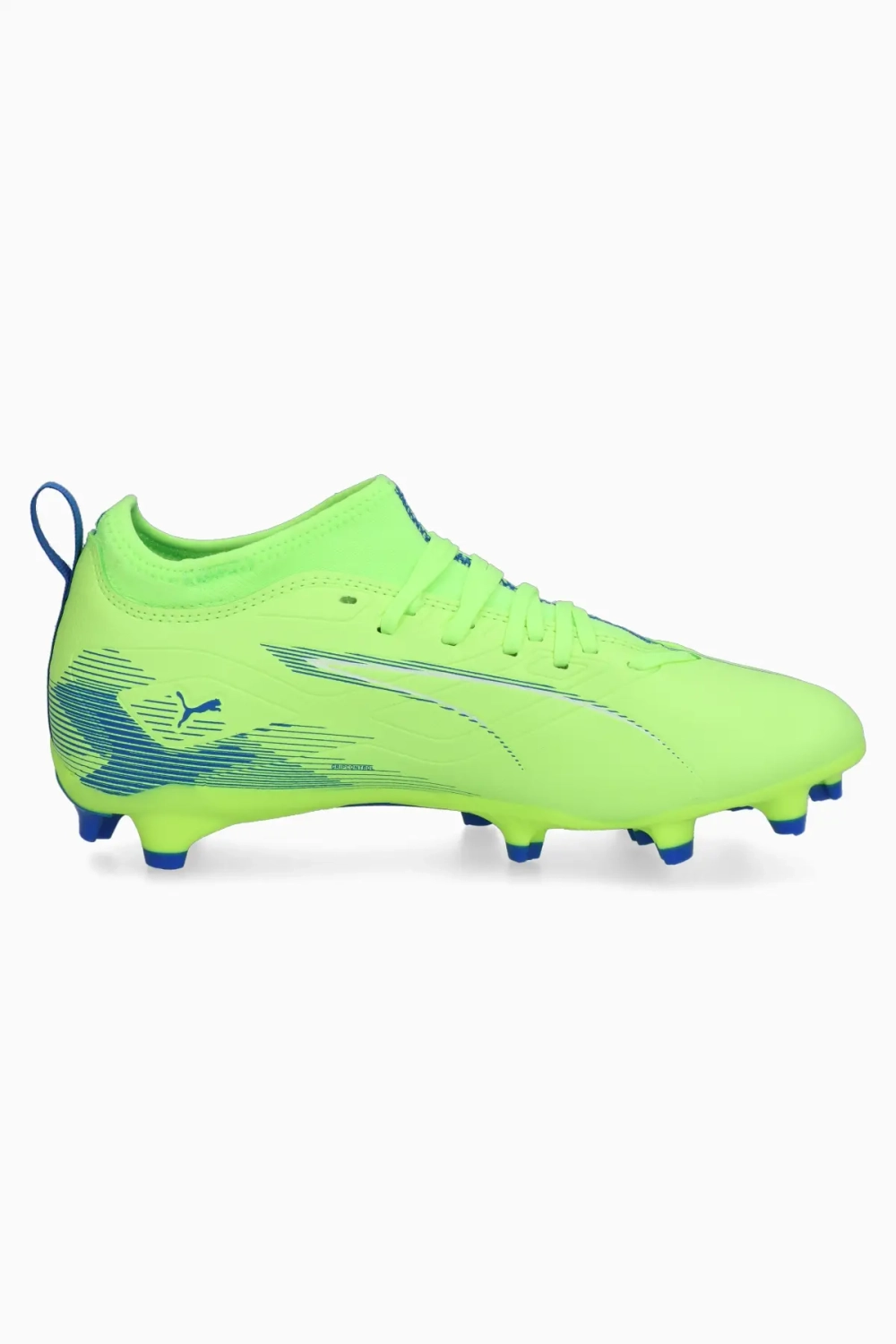 Бутсы Puma Ultra 5 Match FG/AG Junior - зеленый