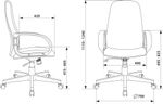 Кресло офисное для руководителя CH-808AXSN черный эко.кожа