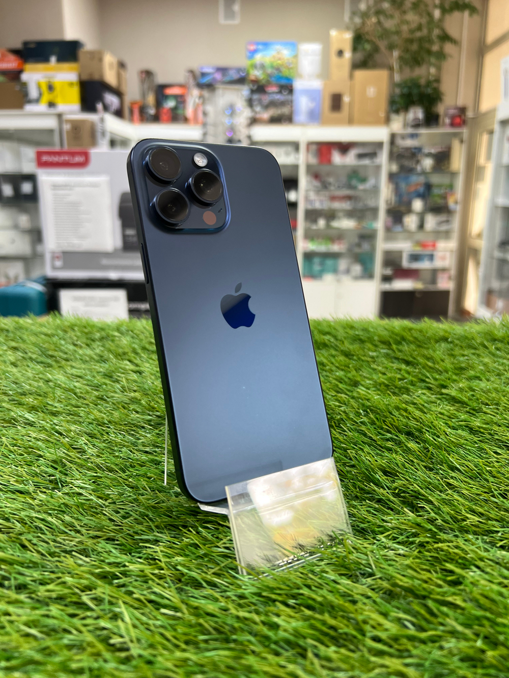 Б/у IPhone 15 Pro Max 256Gb Blue Titanium