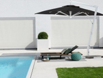 Зонт профессиональный Ø3.5 м Scolaro Rimini Braccio, белый, черный