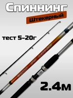 Спиннинг штекерный Wei 068 PRION 2,4 м тест 5-20G