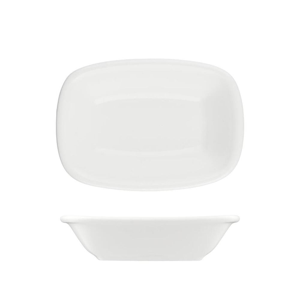 Соусник 150 мл 14*10 см h3,5 см емкость для закусок овальный Arel By Bone Innovation [bb] [6]