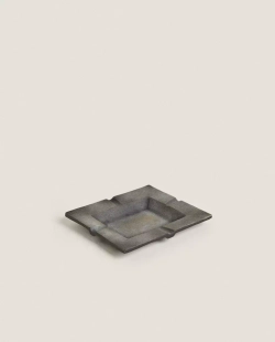 ZARA HOME ПЕПЕЛЬНИЦА С ИСКУССТВЕННО СОСТАРЕННОЙ ОТДЕЛКОЙ