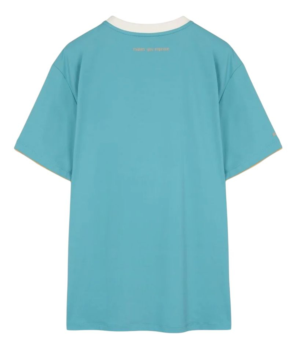 Мужское теннисное поло NOX Pro Shirt - dusty turquoise
