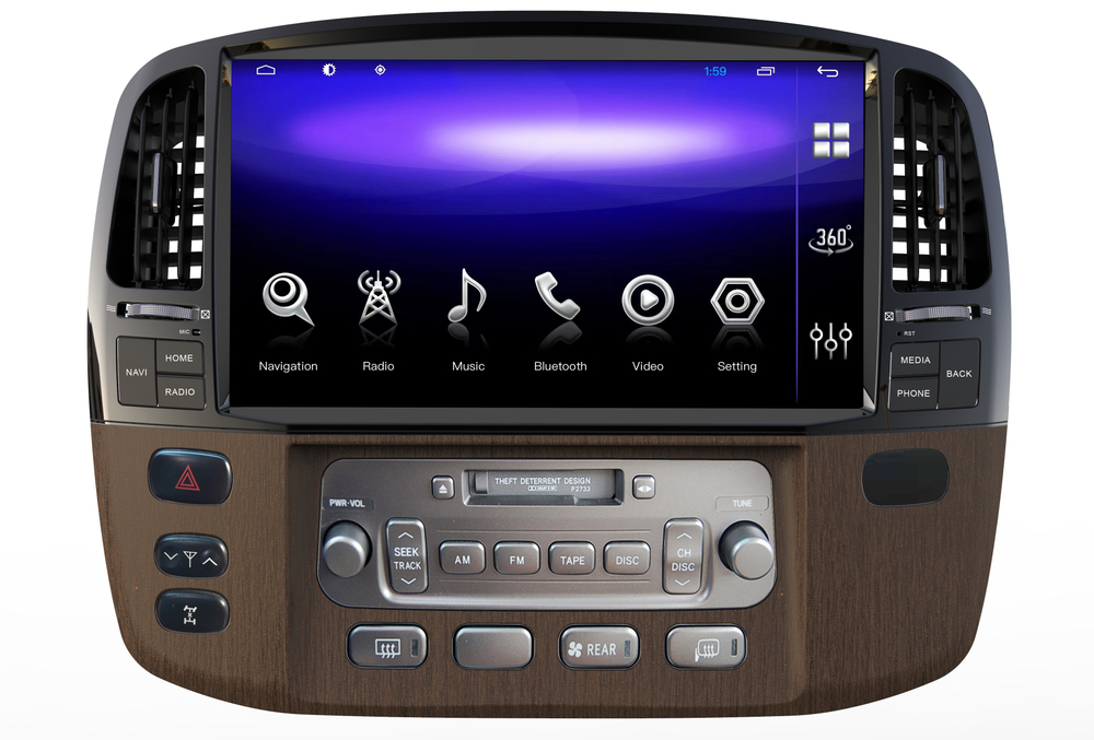 Установочный комплект для LEXUS LX 470 2002+  KUBERG KP-T1305