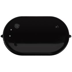 Светильник ЭРА НБП 04-100-002 Акватермо алюминий/стекло решетка IP54 E27 max 100Вт 280х160 овал черный | Светильники ЖКХ РБ