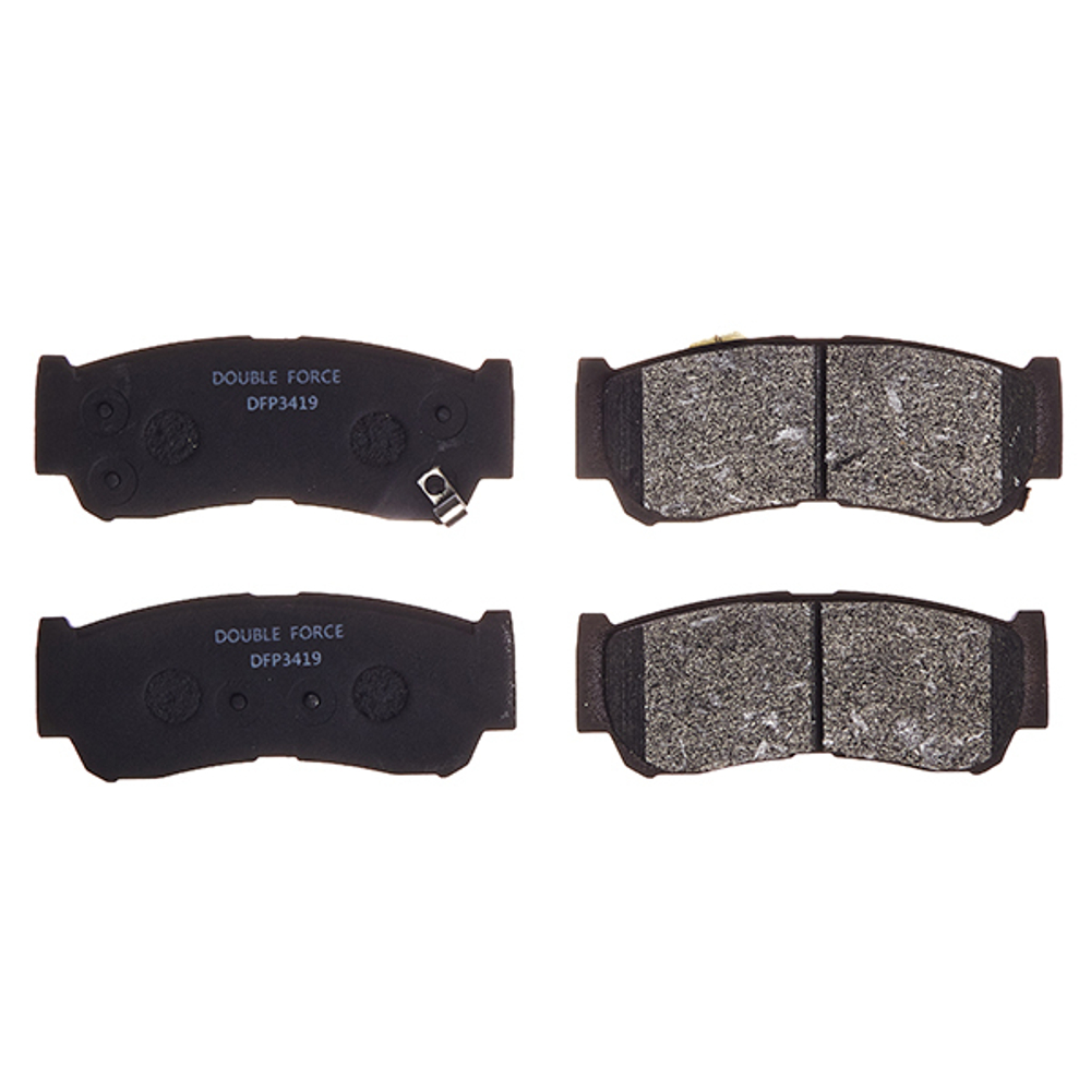 Колодки тормозные дисковые задние Double Force DFP3419