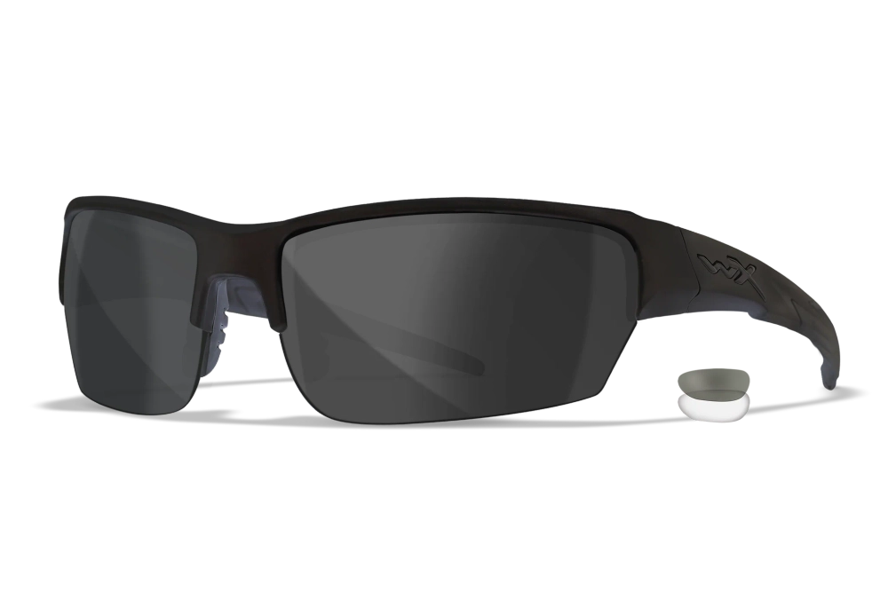 Очки Wiley X WX Saint (Frame: Matte Black, Lens: Clear + Grey)