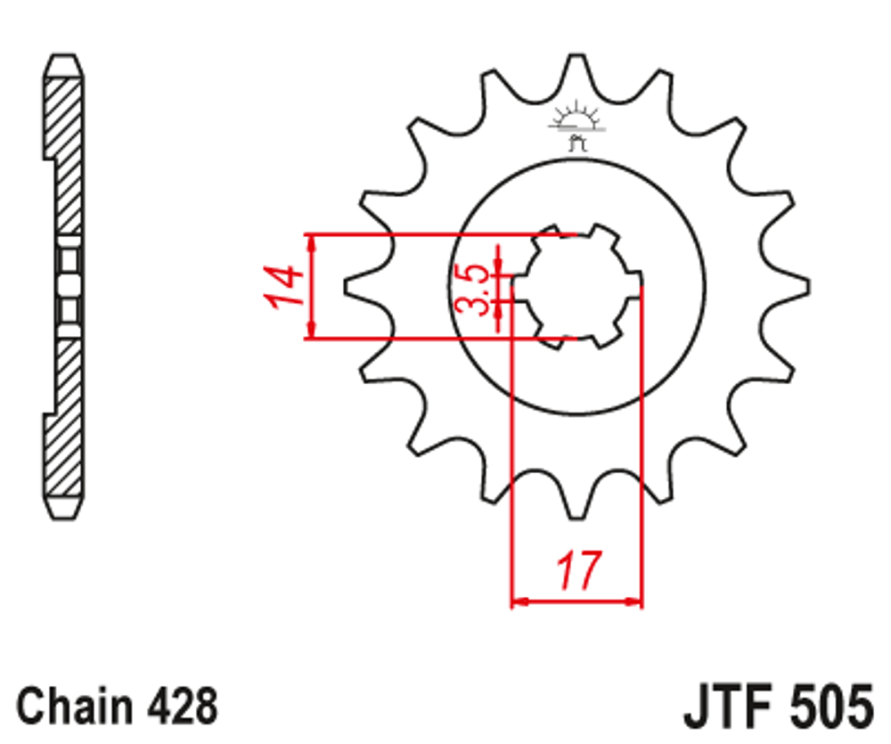 Звезда JTF505.13