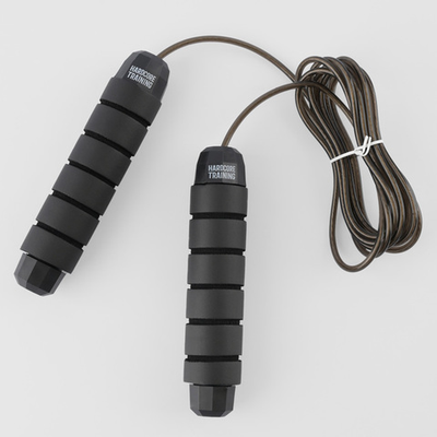 Скакалка Hardcore Training Skipping Rope чёрная