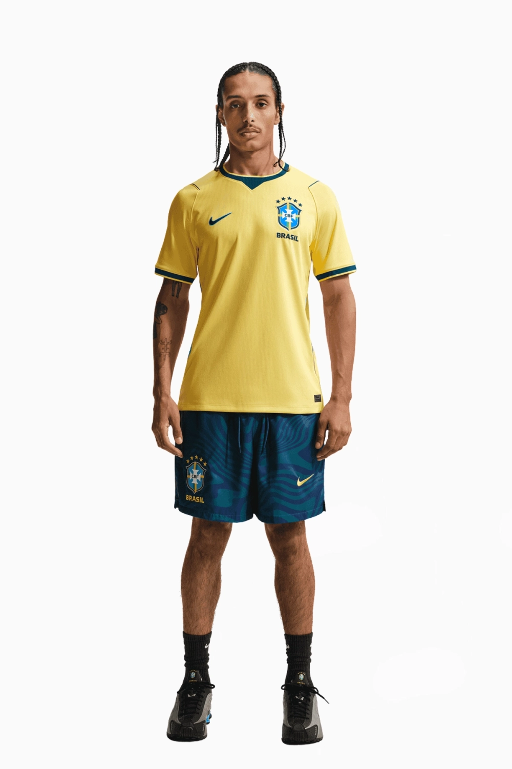 Футболка Nike Brazil 2026 Home Stadium - желтый