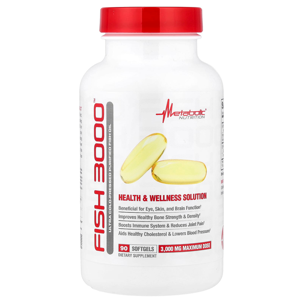 Metabolic Nutrition, Fish 3000™, 90 капсул