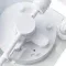 Transparent Transparent Turntable White