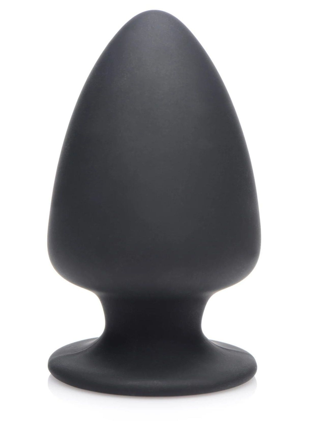 Черная мягкая анальная пробка Squeezable Small Anal Plug - 9 см. (Цвет: черный)