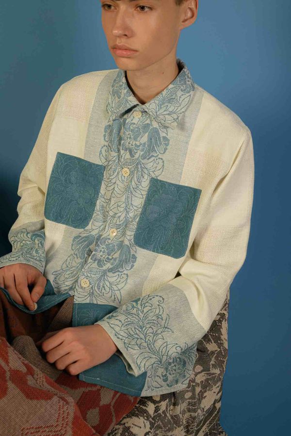Рубашка Aquamarine Shirt 2 - фото 3