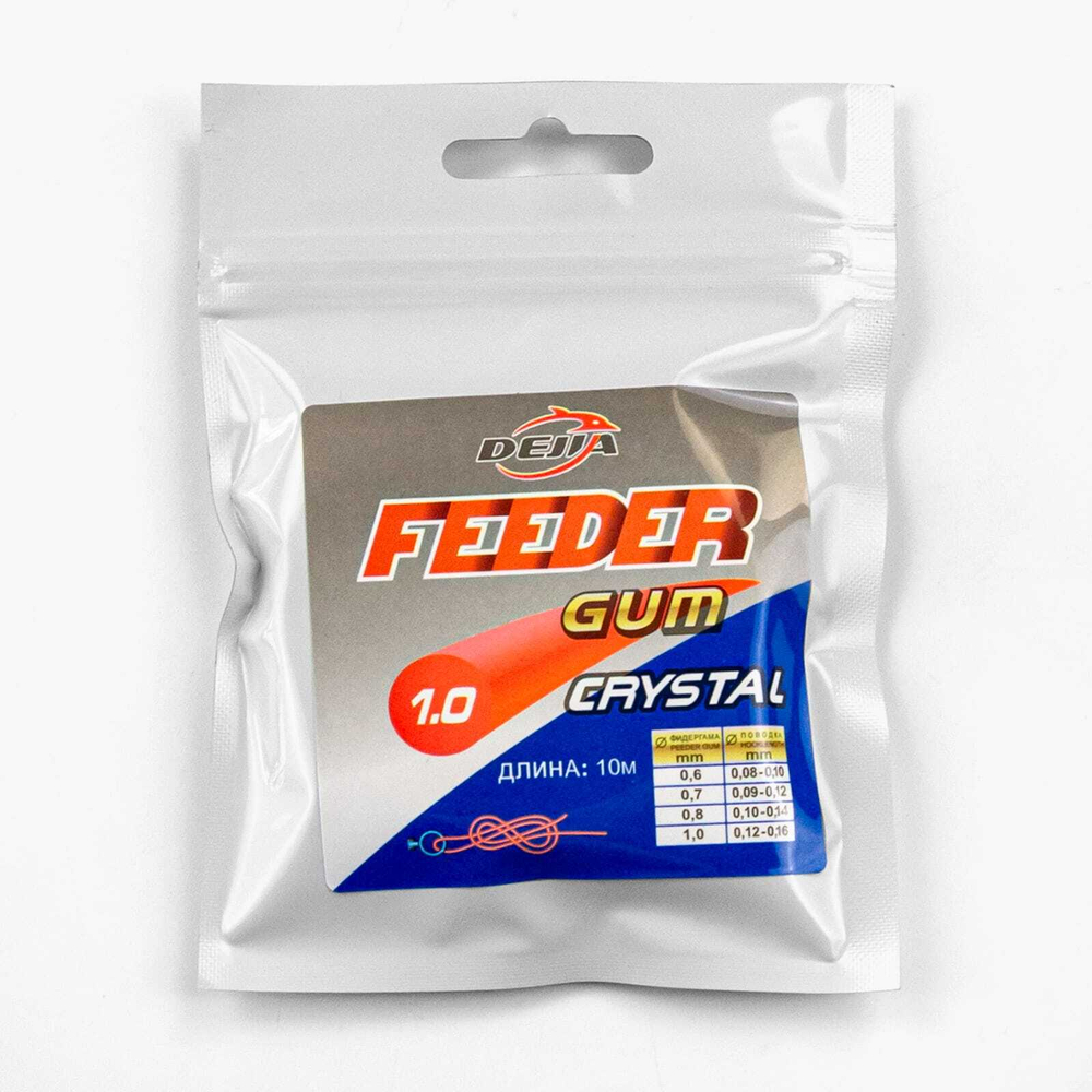 Резинка фидерная Feeder Gum Crystal (10м)