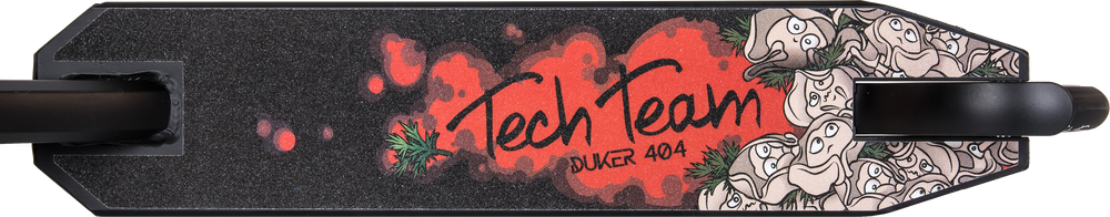 Детский трюковой самокат TechTeam Duker 404 2022, черный
