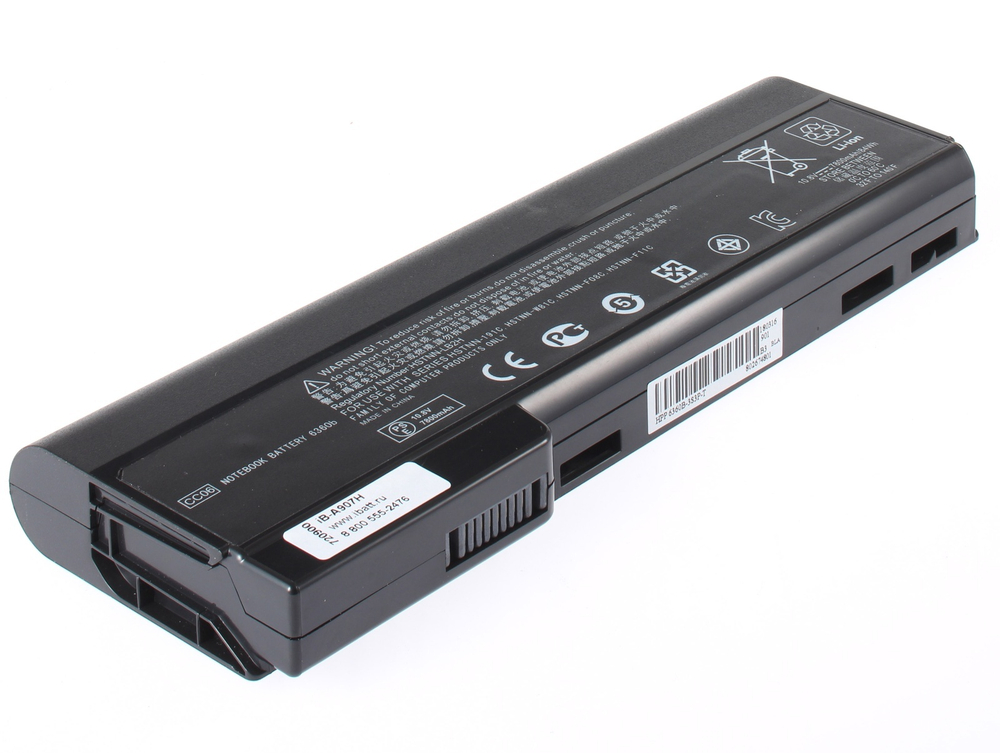 Аккумулятор iBatt 7800mAh, для HP- EliteBook 8470p B6Q20EA C5A77EA 8570p (C3C68ES) (C3C69ES) C3C68ES C3C69ES ProBook 640 G1 (H5G66EA)