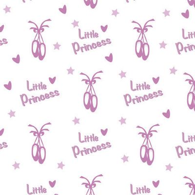 Пуанты и надпись Little princess
