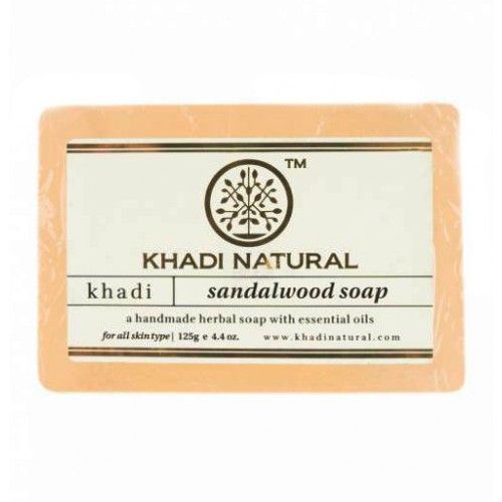 Мыло ручной работы Сандал Khadi natural