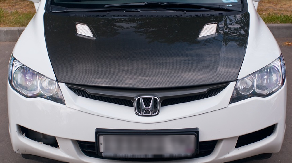 Решетка радиатора Mugen RR Honda Civic 4D(8) дорес