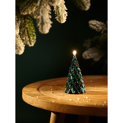 Свеча декоративная 11.8см Tkano New Year Essential Festive flame