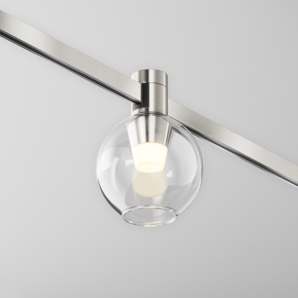 Магнитный трековый светильник Maytoni FLARITY Bubble TR148-1-3W3K-PT