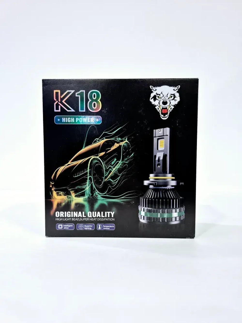 H4 (LED) / Светодиодные (H4) лампы, K18 High Power, 300 Вт - 12-24 вольт (2 шт. / комплект) НЕ