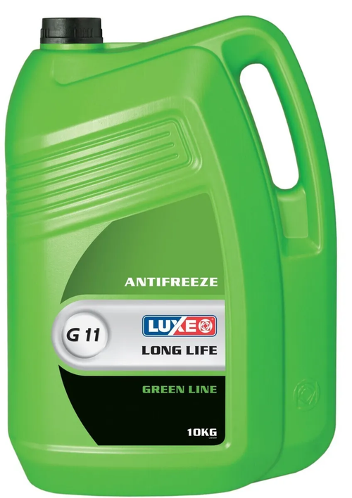 Антифриз Luxe Long Life G11, зеленый, 10 кг