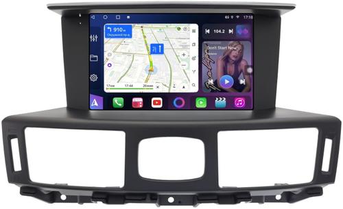 Магнитола для Infiniti Q70, M25, M37 (поддержка Bose) - FarCar S500-TS20 монитор 9.5" 2K QLED на Android 14, Быстрейшая, CarPlay, 4G SIM-слот