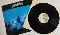 Винтажная виниловая пластинка LP Genesis Live (Germany 1973)