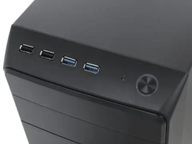 Корпус IN WIN ES726 MicroTower 450 Вт MicroATX Цвет черный ES726/6120259