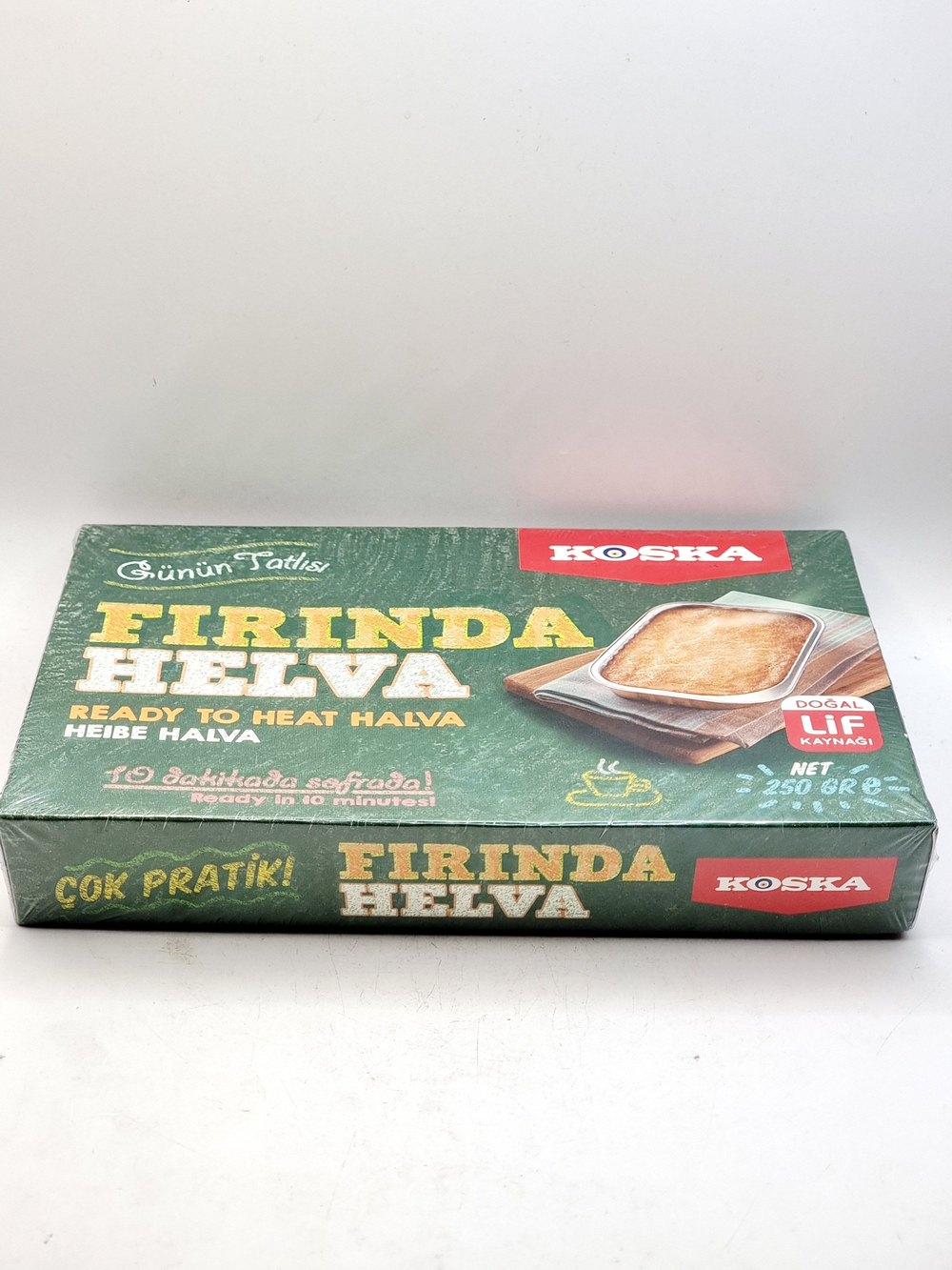 Tahin Halva KOSKA Кунжутная халва для запекания, 250 г (Турция)
