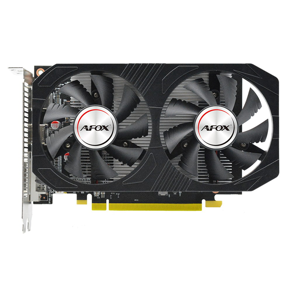 Видеокарта AFOX AMD Radeon RX 550, 4Гб GDDR5, 128 бит, Retail (AFRX550-4096D5H4-V6)
