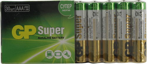 Батарейка LR03 AAA GP Super Alkaline (1шт.)
