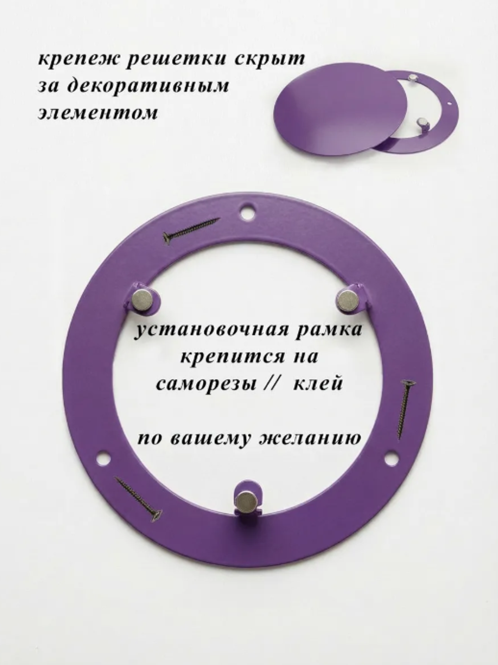 Вентиляционная Решетка РДК 120 Ежевика