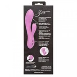 Вибратор-кролик ультрагибкий CalExotics Contour Zoie, 10.75 x 3.25 см