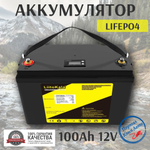 Аккумулятор Lifepo4 LIITOKALA 12V 100Ah (12V 100Ah/LCD)