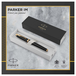Parker IM Premium - Black GT, перьевая ручка, F