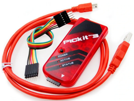 PICkit 3 Внутрисхемный программатор / отладчик для PIC- микроконтроллеров c USB кабелем