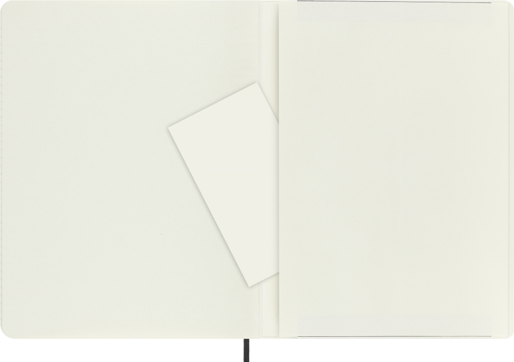 Блокнот Moleskine Classic Soft (QP621) 19х25 см, 192стр. в линейку, мягкая обложка, черный